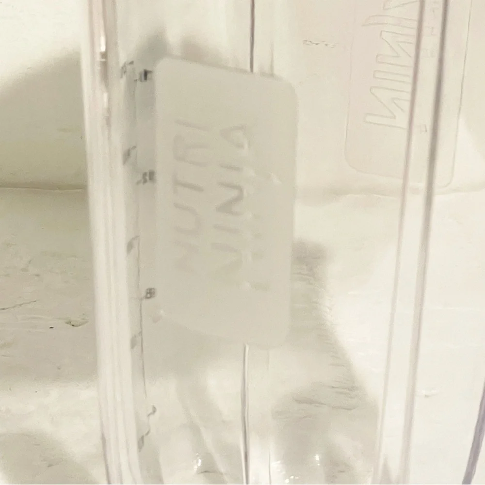 Ninja Clear Plastic Tumbler Travel Bottle‎